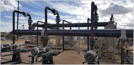 Blower systems feeding a VRU, Permian Delaware Basin
